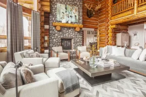 Modern Log Cabin Design