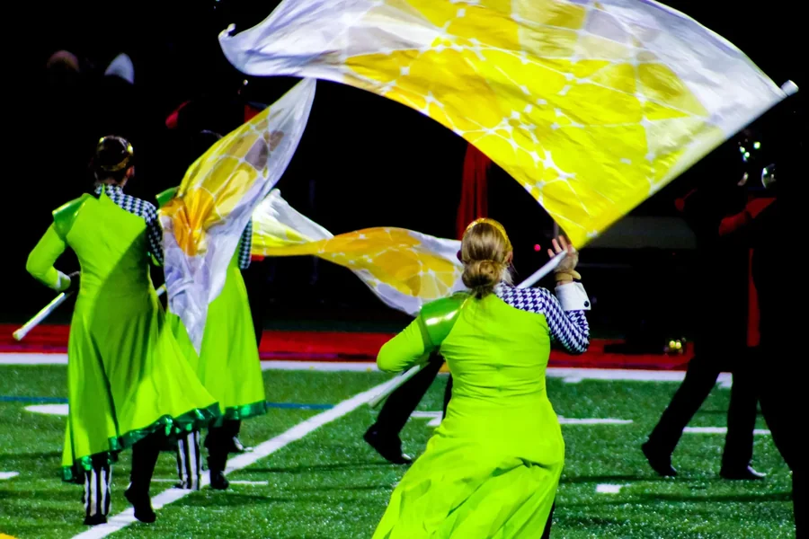 Innovative Marching Band Flags