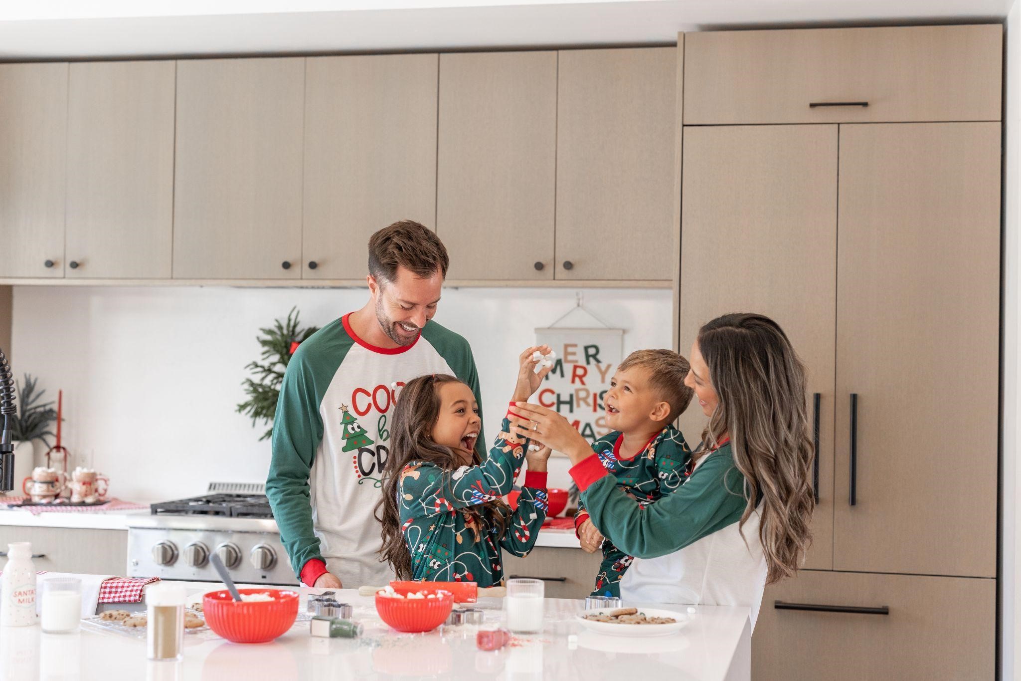 Laugh Play and Celebrate in Matching Family Christmas Pajamas