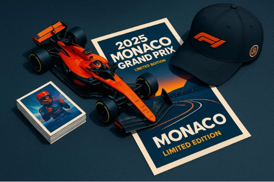 Limited-Run F1 Merchandise Pieces